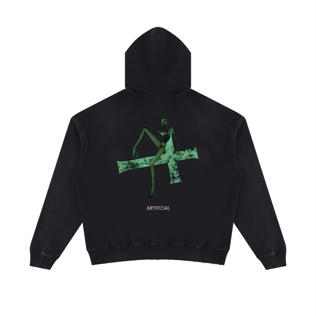 Sacred Object Distressed Hoodie