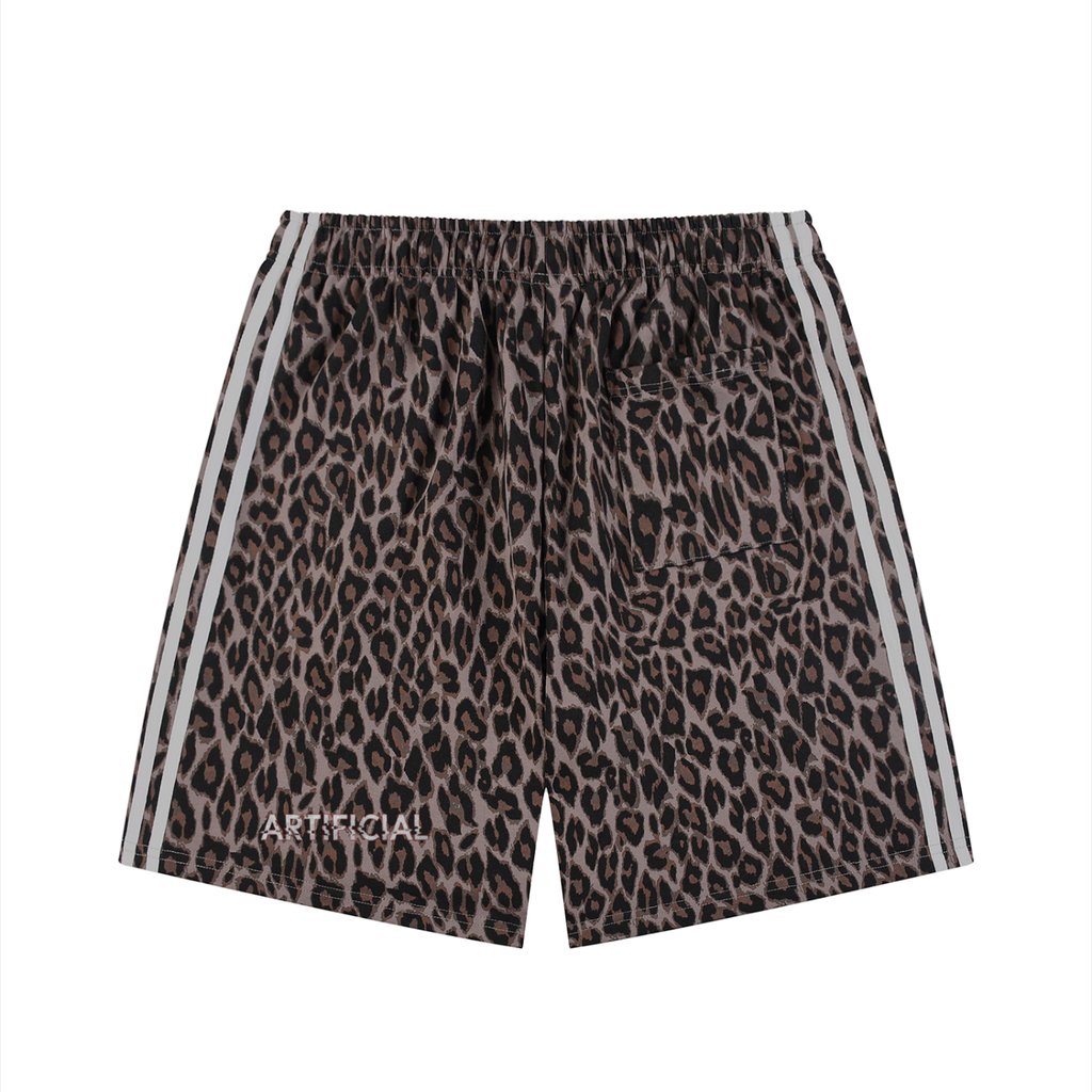 Saint Plastic Leopard Shorts