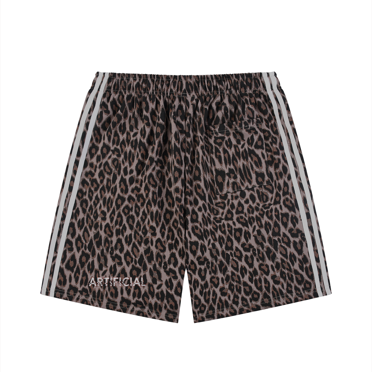 Saint Plastic Leopard Shorts