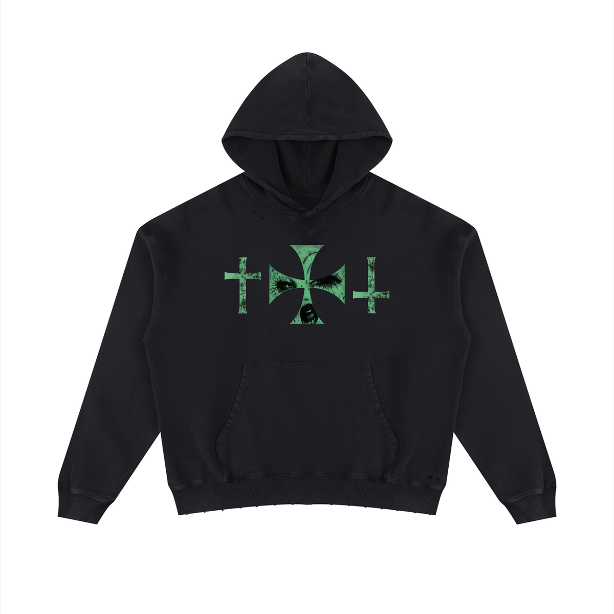 Sacred Object Distressed Hoodie